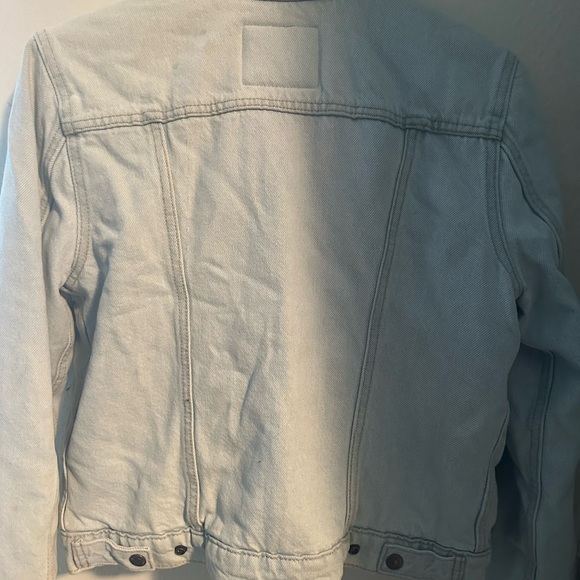 Levi’s denim sherpa button jacket size S - Picture 4 of 4